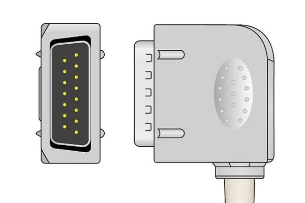 Cavo di elettrocardiogramma di Kanz K131 10-Lead senza resistenza