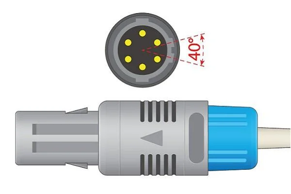 Cavo di estensione compatibile 0010-20-42594 SpO2 di Mindray