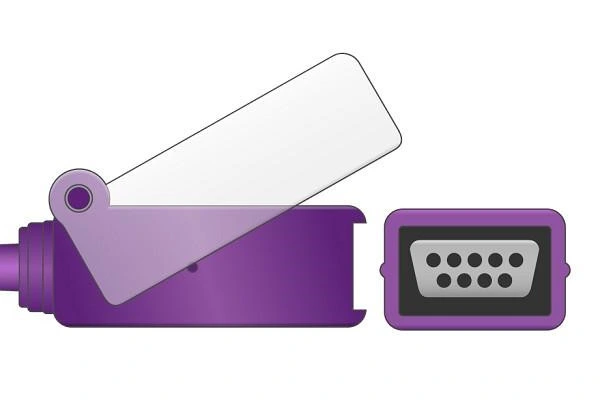 Cavo compatibile dell'adattatore 551-306-321 SpO2 di Mennen per il sensore di szmedplus Lncs SpO2