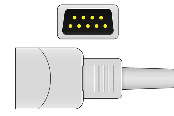 Cavo dell'adattatore di Oxytip Ossi-SLA SpO2 di datex di GE, 2.4m