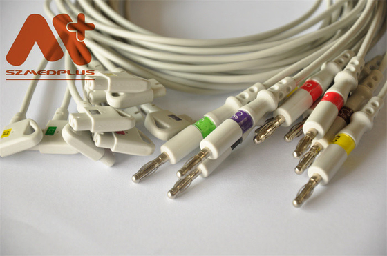 L'elettrocardiogramma di Philips Compatible cabla 10 il cavo il CFS 989803129161 per la banana 4,0