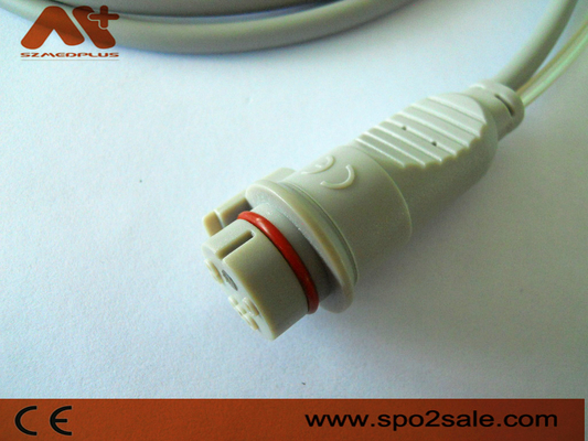 Di Szmedplus GE del monitor paziente degli accessori cavo Nihon Kohden del BD IBP del connettore non