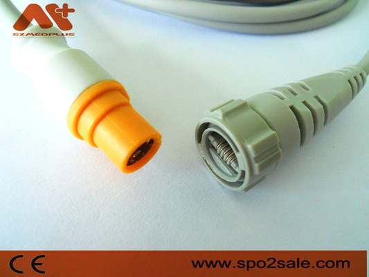 Di Spacelabs cavo dell'argon IBP di Biolight del cavo di Mindray Ibp del connettore non