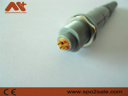1P Pull Push 6Pin Plastic Plug Grigio Conchiglia Grigio Manica per 5.00mm Cable Dispositivi medici connettori