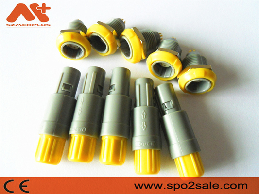(G51MC7-P08LFD0-0040) incavo di plastica del perno di spinta 8 di tirata 1P, Grey Shell, chiave gialla e doppia 60