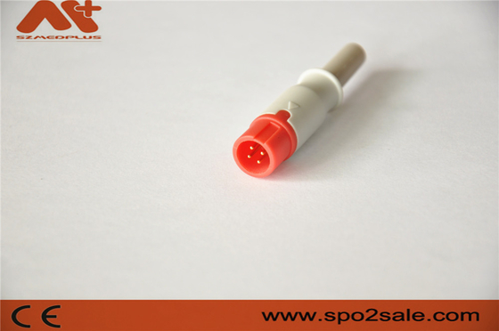 Accessorio del connettore di IBP compatibile per il cavo dell'adattatore di Biolight IBP con colore rosso 4pin
