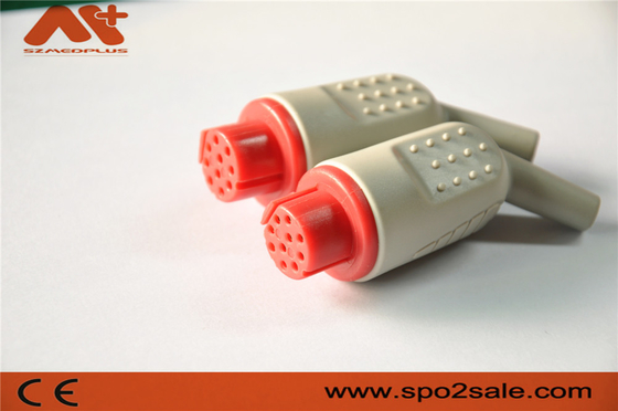 Accessorio del connettore di IBP compatibile per il cavo dell'adattatore di datex IBP con colore rosso 10pin