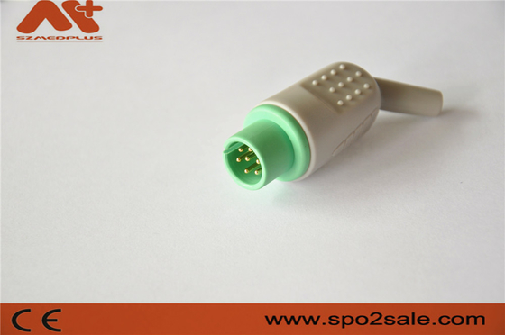 Collegatore medico compatibile con il connettore Bionet ECG a 7 pin di colore verde
