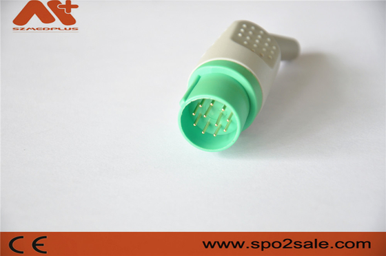 Collegatore ECG medico verde a 11 pin Compatibile con Nihon Kohden Monitor Accessorio