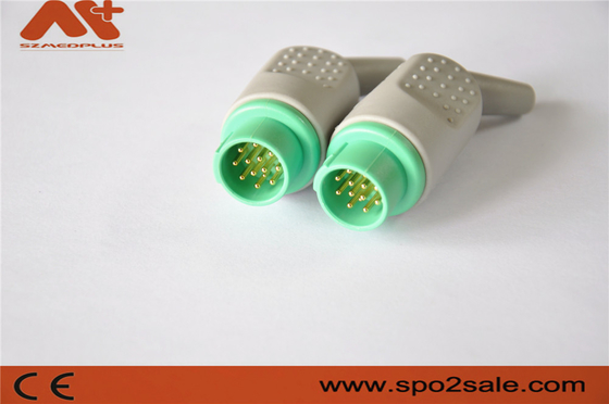 Collegatore per ECG a spina per accessori medici per monitor di colore verde