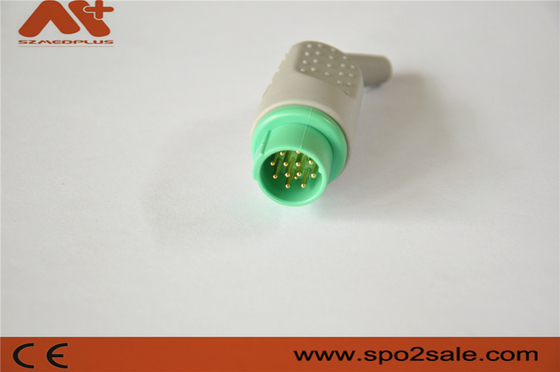 Collegatore per ECG a spina per accessori medici per monitor di colore verde
