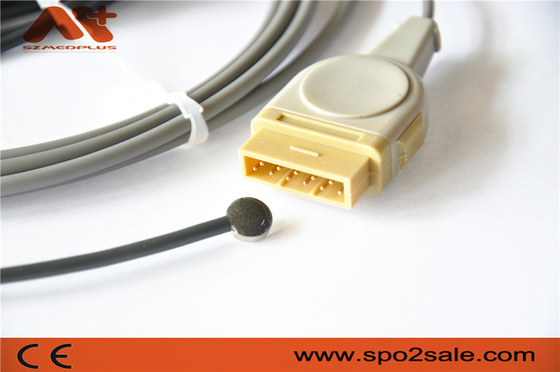 Sonda della pelle di GE Marquette Medical Temperature Sensor Adult per il monitor del un poco 4000