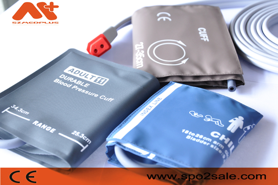 Il PVC Proteam 107363 del tubo flessibile di ISO13485 GE NIBP collega il polsino di NIBP