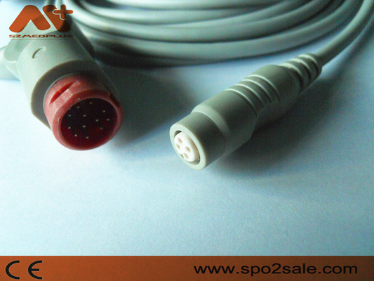 cavo di 3.5M Philips To B.Braun IBP - Pin grigio di M1634A HP 12