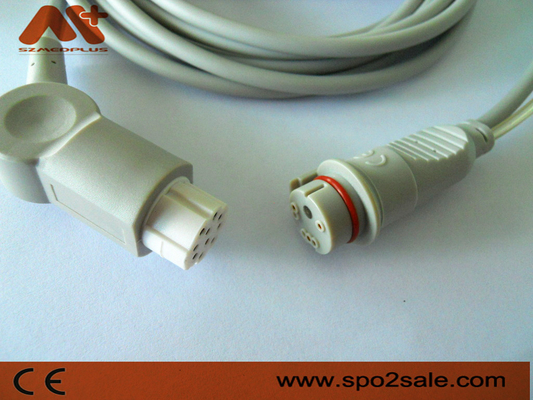 Cavo compatibile dell'adattatore di datex IBP per AS/3, AS/5, CC-104, Cardiocap CM-104, Cardiocap I, Cardiocap II, Cardiocap/5.