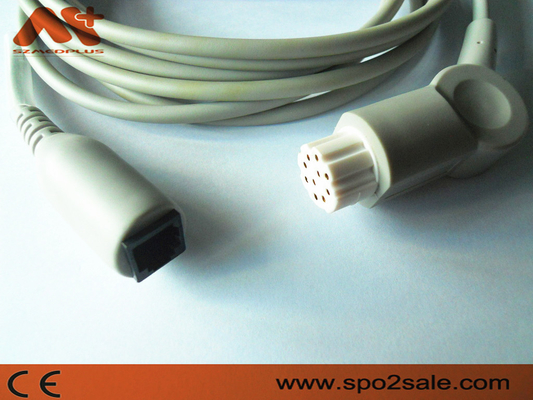 Cavo compatibile dell'adattatore di datex IBP per AS/3, AS/5, CC-104, Cardiocap CM-104, Cardiocap I, Cardiocap II, Cardiocap/5.
