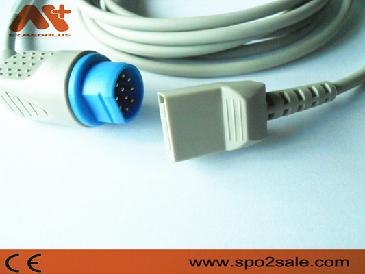 Cavo compatibile dell'adattatore di Siemens IBP per l'Utah, BD, Edwards, Abbort, B.braun, l'argon, trasduttore logico di Medex IBP