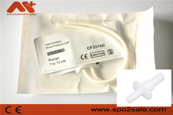 Polsino eliminabile di NIBP - 2524 tubi doppio 7 - 13 cm del neonato 4