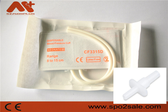 Polsino eliminabile di NIBP - 2525 tubi doppio 8 - 15 cm del neonato 5