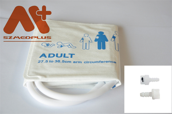 Tubi doppio adulto 27,5 - 36,5 cm del polsino 2453 eliminabili di NIBP