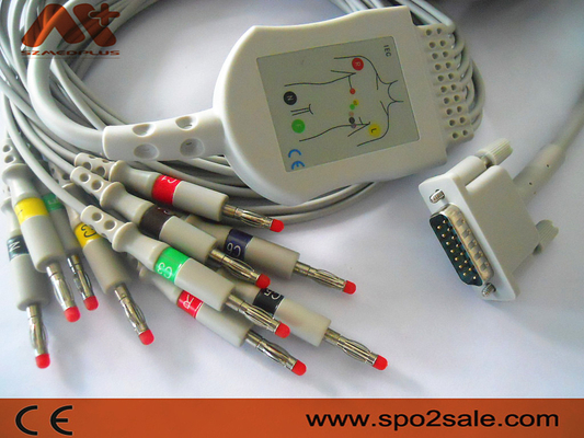 Cavo di TPU Philips ECG per M2461A, M3702C, 989803107711, 989803175901