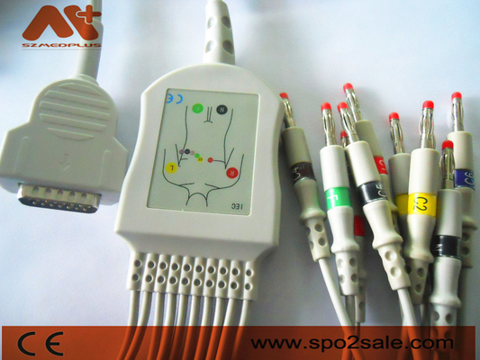 Cavo connessione diretta compatibile di elettrocardiogramma di sanità di GE - 2104727-001