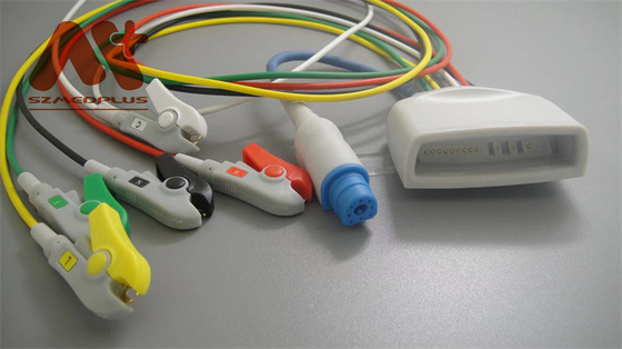Arraffone Spo2 Philips 989803171851 del cavo di Holter Cable 5 di telemetria di ECG