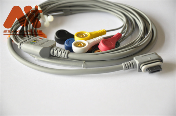 Telemetria Holter Cable ECG 2008594-002 di sanità di GE una rottura di 7 cavi