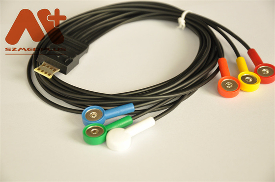 La TA del cavo del cavo di Holter 6 del cavo del ODM Schiller ECG - monitor paziente di 101 Uesd