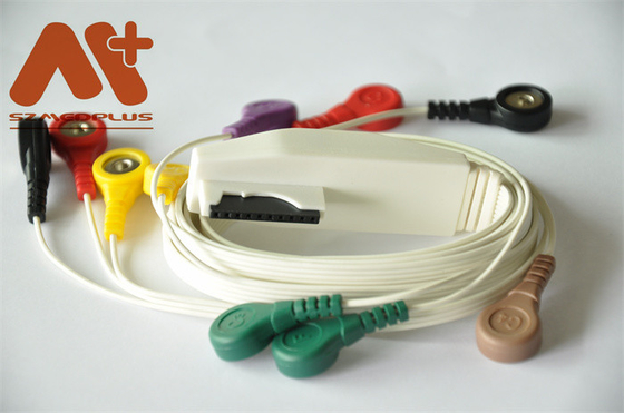 IEC del cavo del cavo ECG di Mortara 10 - 9293-017-50 per Holter Recorder