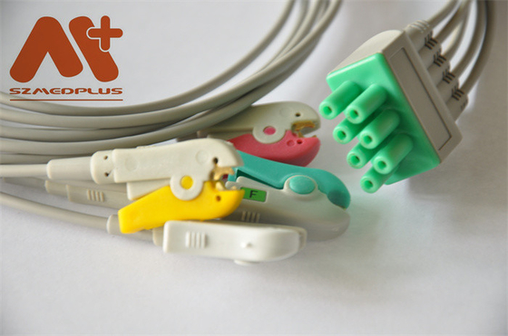 Leadwire compatibile di telemetria di Datascope > di Mindray ECG - 115-004873-00
