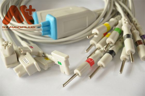 Leadwire TC50 TC 70 di elettrocardiogramma del cavo del cavo 10 di Philips TC30 Ecg