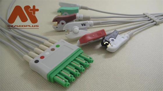 Leadwire compatibile della clip ECG del cavo di Draeger 6 - MS16547