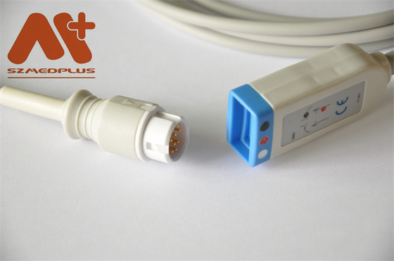 12 il tronco di Pin Philips Compatible ECG cabla 3 il cavo M1669A