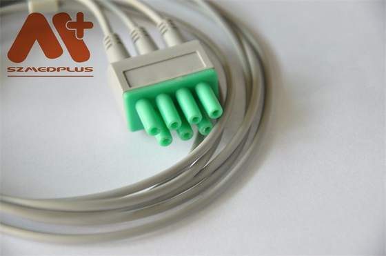 La telemetria Mindray ECG cabla TMS-6016 3 il cavo 115-004871-00 del cavo ECG