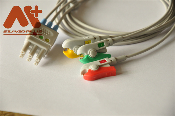 Leadwire compatibile della clip ECG del cavo di Spacelabs 3 - 700-0006-01