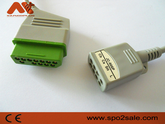 Cavo paziente compatibile JC-906PA del cavo 6 di Nihon Kohden ECG