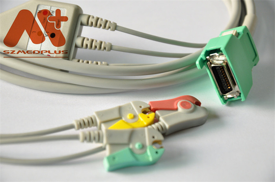 Cavo connessione diretta 3 della clip compatibile ECG del cavo di Nihon Kohden per OPV -1500