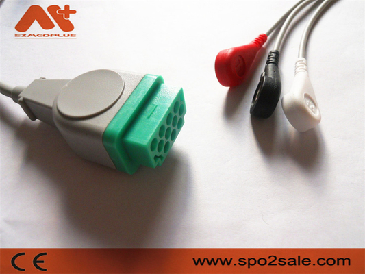 Sanità di GE > cavo connessione diretta della rottura ECG del cavo di Marquette Compatible 3 - 2001292-001