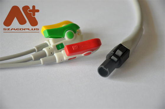 Cavo connessione diretta compatibile della clip ECG del cavo di LT 3 di Welch Allyn Propaq