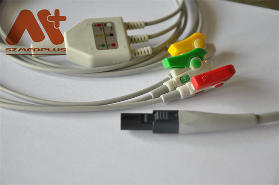 Cavo connessione diretta compatibile della clip ECG del cavo di LT 3 di Welch Allyn Propaq
