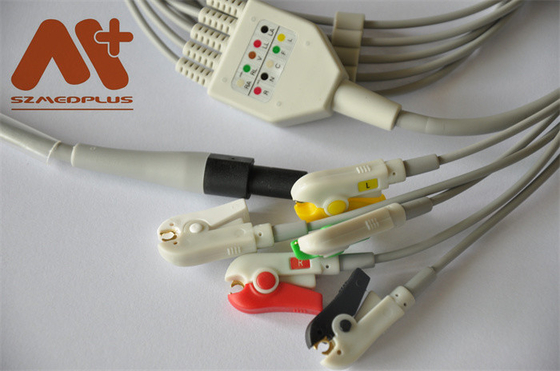 Cavo connessione diretta compatibile della clip ECG del cavo di LT 5 di Welch Allyn Propaq