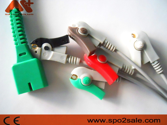 Mp 1000, mp 600, cavo connessione diretta di MEK 5 della clip compatibile ECG del cavo del mp 500