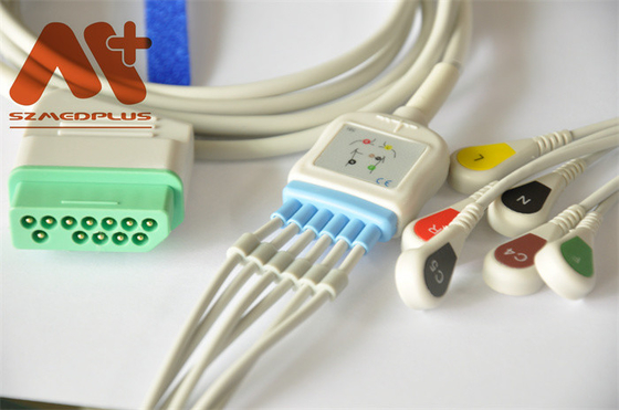 12 rottura del cavo del cavo 6 di Pin Nihon Kohden ECG