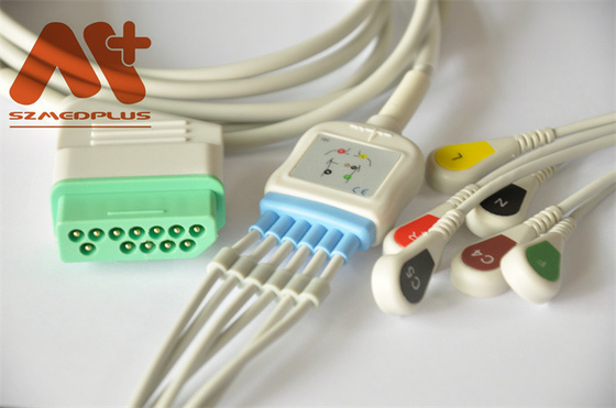 12 rottura del cavo del cavo 6 di Pin Nihon Kohden ECG