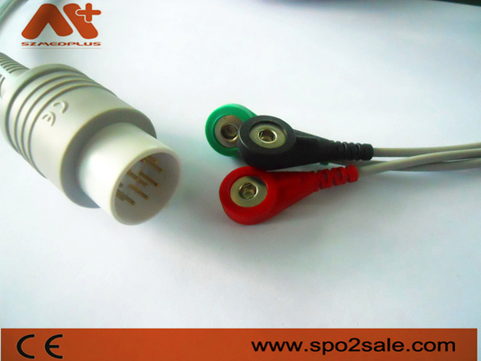 11 Pin Nihon Kohden ECG cablano 3 il cavo CB-72353P per Sery TECNICO