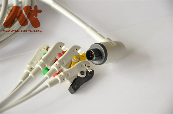 Il monitor paziente di Corpuls cabla il cavo del cavo di 3.5M ECG 4 con i fili di piombo