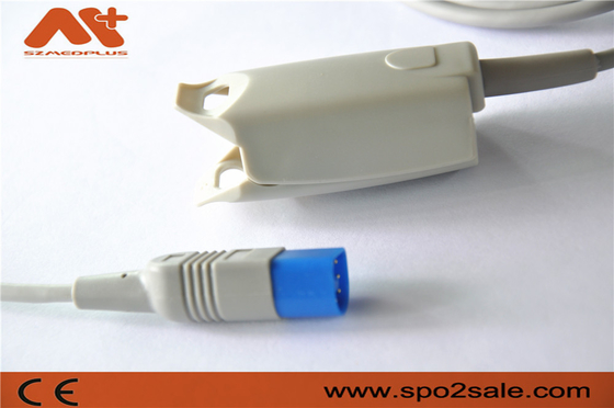 Sensore connessione diretta SpO2 dell'ospedale di CFDA Philips M1196A della clip adulta del dito
