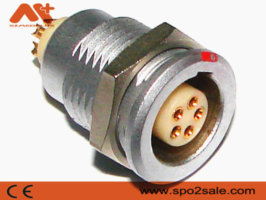 Metallo 1B 5 Pin Socket dei connettori EGG.1B.305 dell'apparecchio medico Spo2