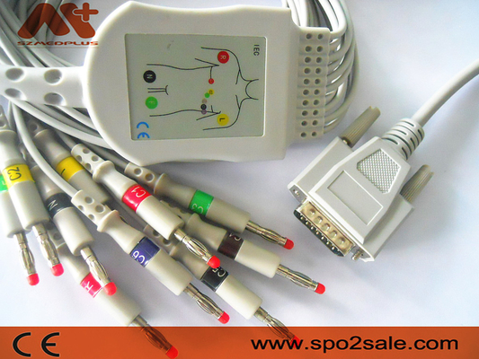 Cardionics 10 Cavo ECG a piombo per Cardionics Cardio Touch / Cardio Plug ECG Machine
